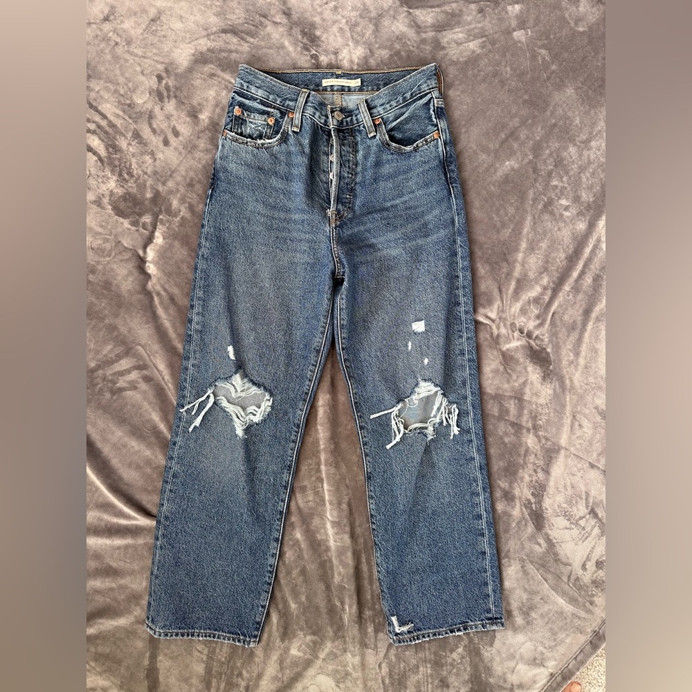 NWOT Levi’s ribcage straight ankle jeans